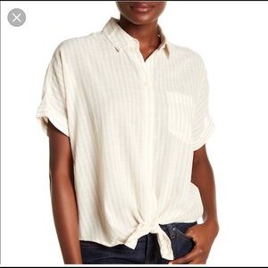 MADEWELL LINEN TOP